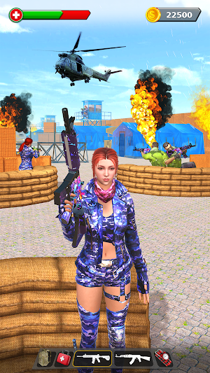 Infantry War Attack 3D Screenshot 2