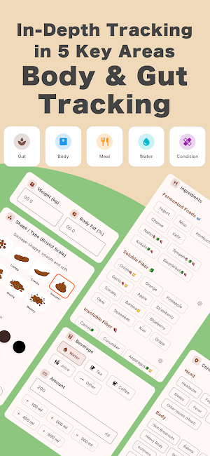 16h Fasting & Gut Health Log Screenshot 3