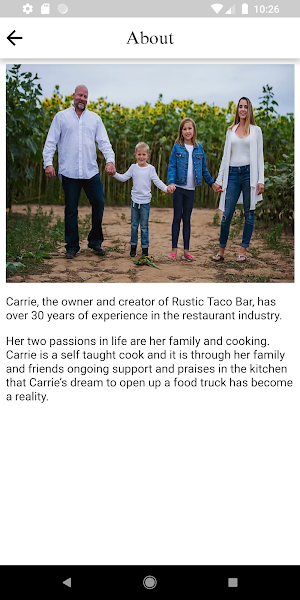 Rustic Taco Bar Screenshot 2