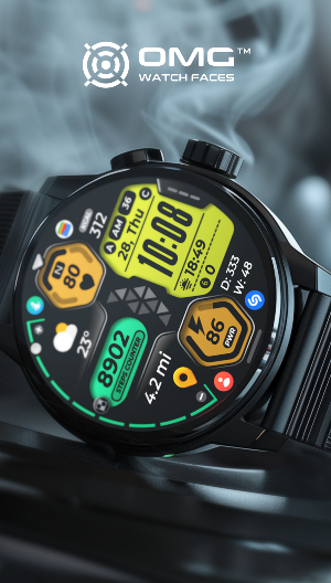 Hybrid Watch Face OMG 318 Screenshot 3