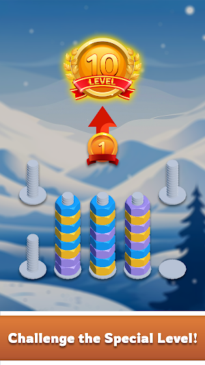 Nut Sort: Color Sorting Puzzle Screenshot 2