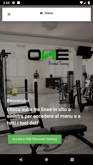 ONE Personal Training Screenshot 0
