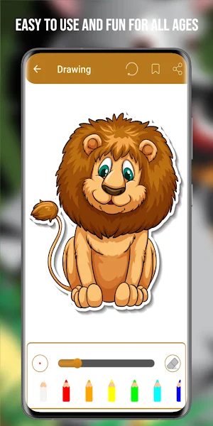 Animal Coloring Pages Game Screenshot 2