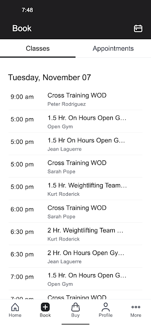 MOC Barbell and Fitness Screenshot 1