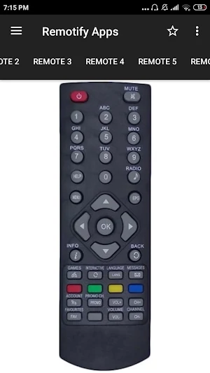 Remote Control For HATHWAY Screenshot 1