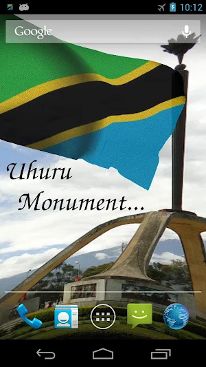 Tanzania Flag Live Wallpaper Screenshot 2