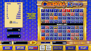 Keno Games with Cleopatra Keno Screenshot 2