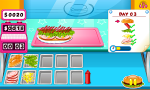 Go Fast Cooking Sandwiches Screenshot 2