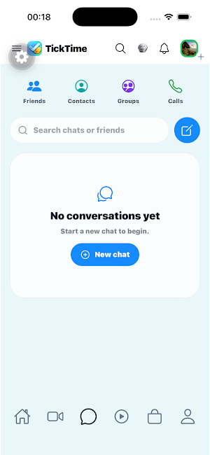 TickTime Social Screenshot 2