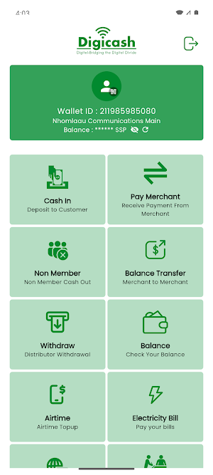 Mdigicash Screenshot 1