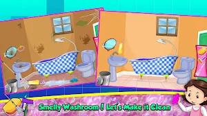 Dream Home Housekeeping:  Cleaning Games Screenshot 1