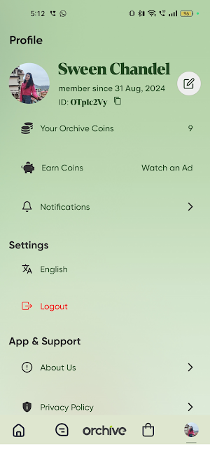 Orchive Screenshot 1
