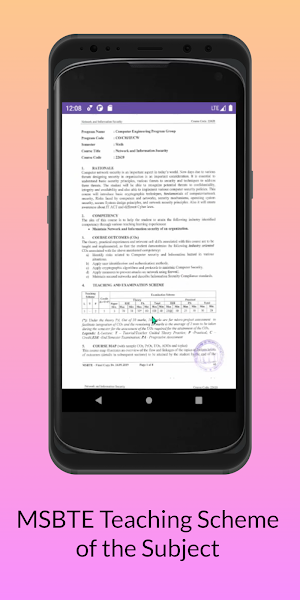 MSBTE Diploma IF Screenshot 2