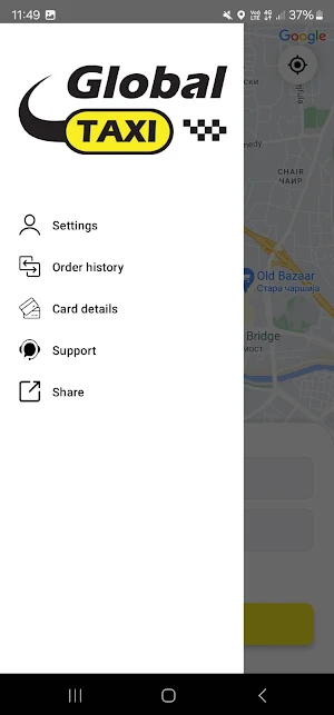 Global taxi Screenshot 0