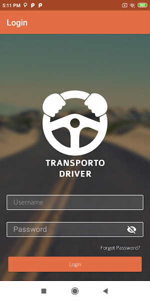 Transporto DriverApp Screenshot 1