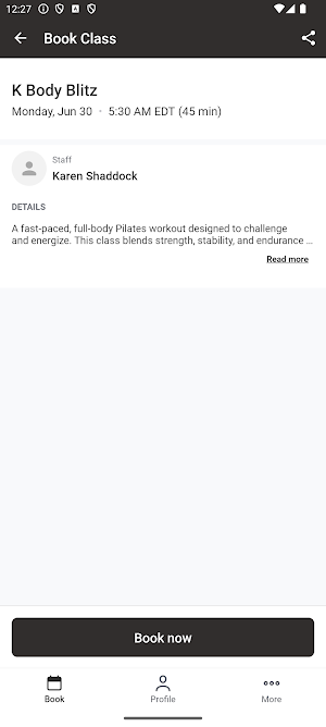 K. Body Pilates Screenshot 2