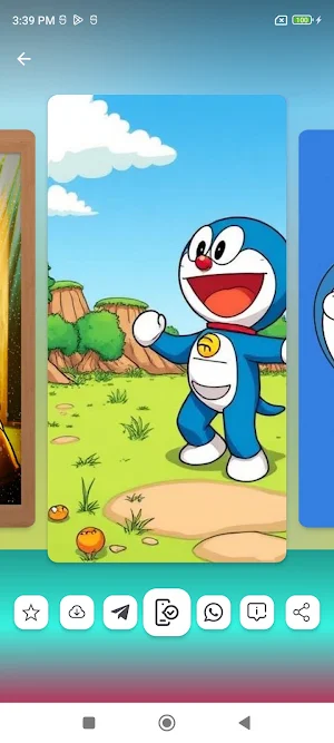 Cute Blue Cat Wallpapers Screenshot 2