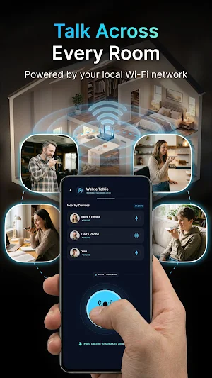 Wifi Walkie Talkie Video Call Screenshot 3