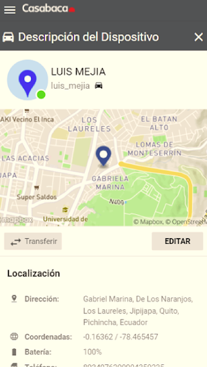 Casabaca Monitoring Screenshot 1