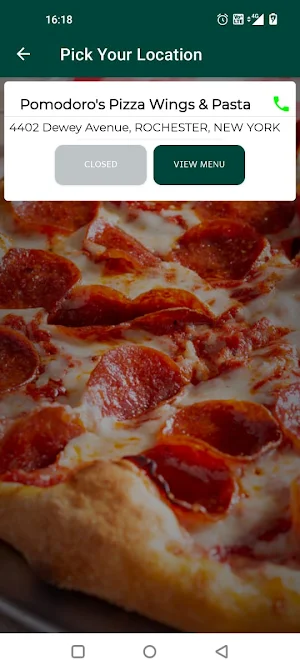Pomodoro's Pizza Wings & Pasta Screenshot 2