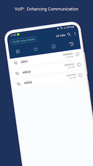 PEAKE Voice Mobile Screenshot 1