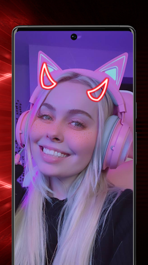 Neon Horns Devil Photo Editor Screenshot 1