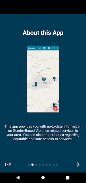Listen Up Platform for Action Screenshot 1
