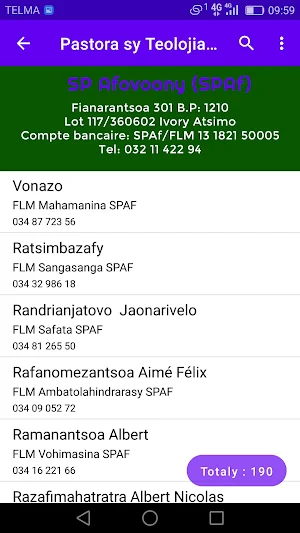 Pastora sy Teolojiana FLM Screenshot 2