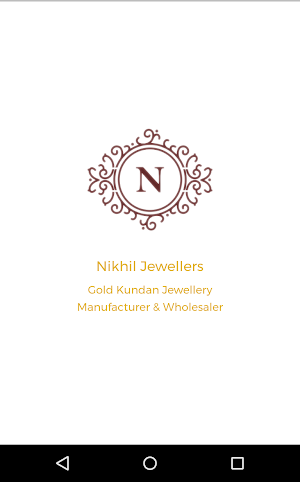 Nikhil Jewellers - Gold Kundan Jewelry Wholesaler Screenshot 0