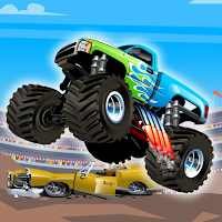Monster Trucks Kids Race Game