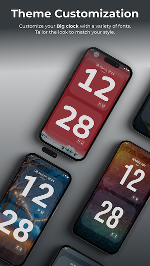 Huge Clock - Always On Display Screenshot 1