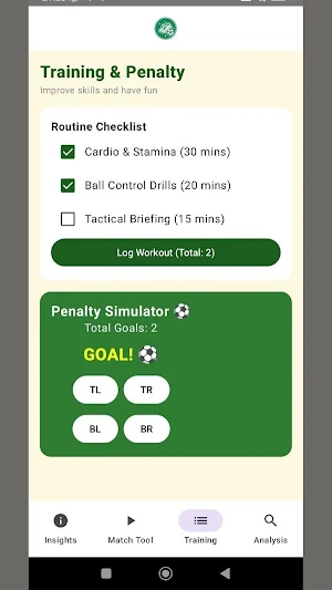 Football Tips Manager Screenshot 2