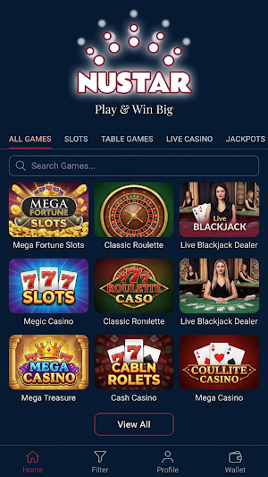 Nustar Casino Screenshot 2