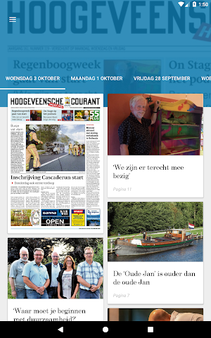 Hoogeveensche Courant Screenshot 0