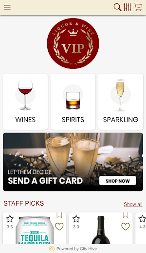 VIP LIQUOR & WINE Screenshot 1