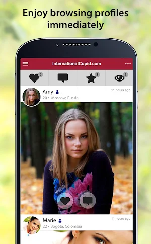 InternationalCupid - International Dating App Screenshot 1