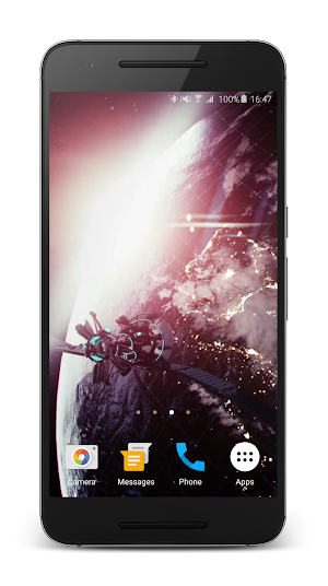 Satellite 3D Live Wallpaper Screenshot 3