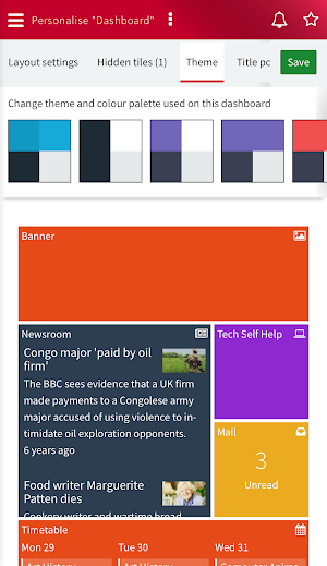 Barnsley College MyDay Screenshot 2