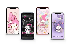 My Melody and Kuromi Wallpaper Screenshot 3
