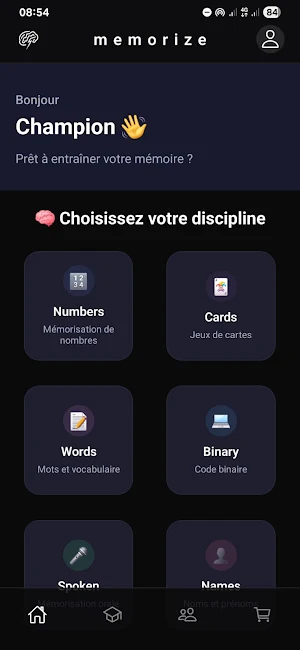 Memorize - Memory Training Screenshot 0