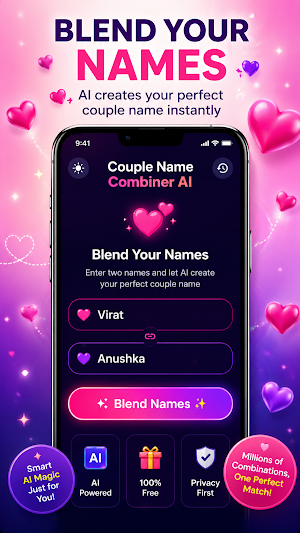Couple Name Combiner AI Screenshot 0