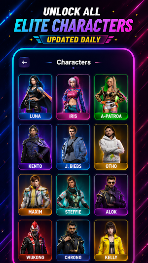 FFF Skin Tool Elite Pass Screenshot 1