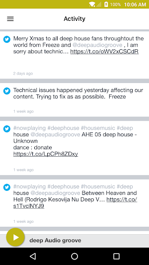 deep Audio groove | deep house Screenshot 1
