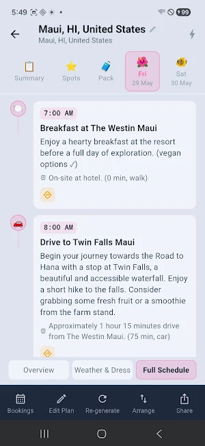 TripFlash Screenshot 2