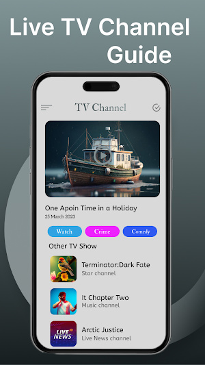 Live TV Channels Guide Screenshot 3