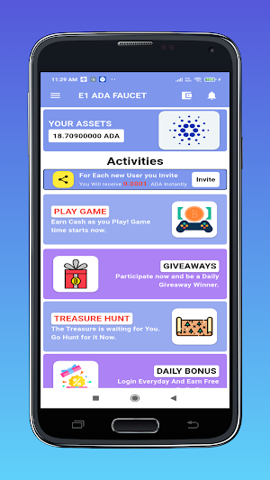 E1 Ada Faucet Screenshot 1