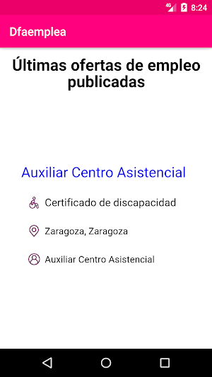 DfaEmplea - Empleo y trabajo Screenshot 2