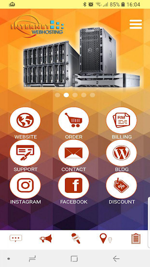 Internet Webhosting (www.internet-webhosting.com) Screenshot 0