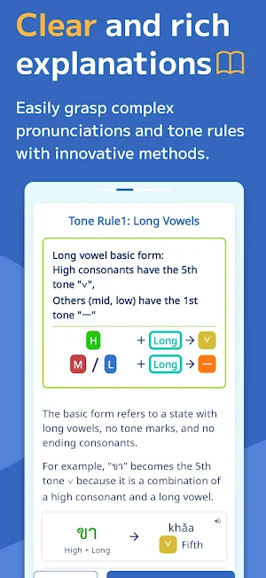 Thai Reading :Alphabet & Tone Screenshot 2