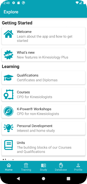 Kinesiology Plus Screenshot 0